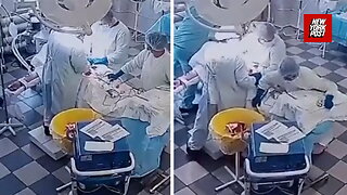 Watch: Russian doctors secure patient as massive 8.8 quake hits mid-surgery