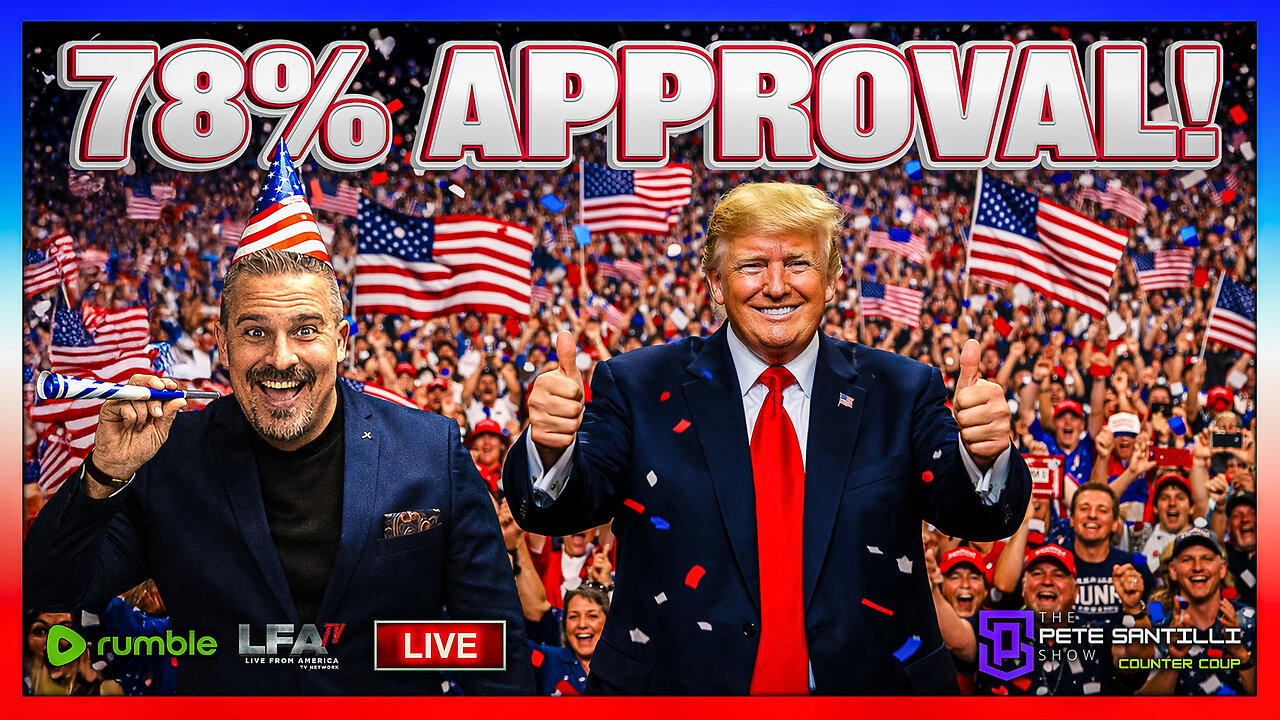 Ignore The Polls. Ignore The Trolls. MAGA Stronger Than Ever 78% APPROVAL!! [EP4916]