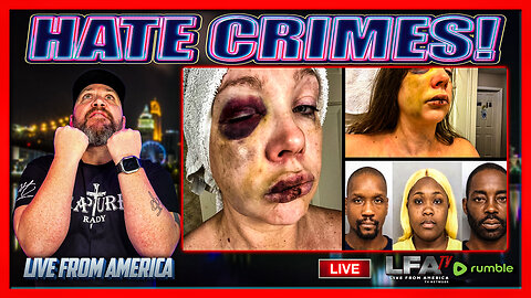 HATE CRIMES! | LIVE FROM AMERICA 7.31.25 11AM
