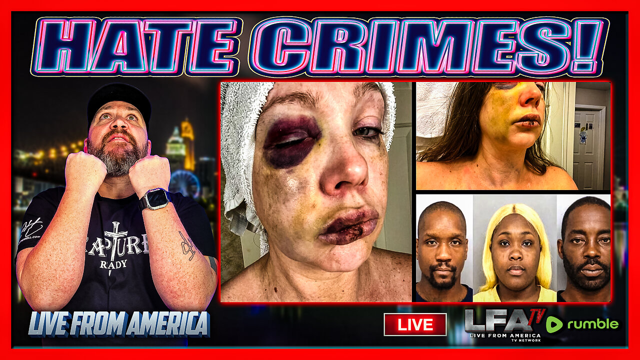 HATE CRIMES! | LIVE FROM AMERICA 7.31.25 11AM