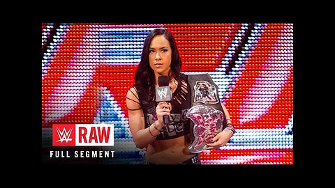 FULL SEGMENT_ AJ Lee’s “pipe bomb”_ Raw, Aug. 26, 2013