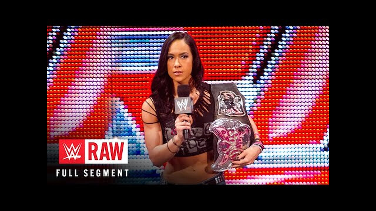 FULL SEGMENT_ AJ Lee’s “pipe bomb”_ Raw, Aug. 26, 2013