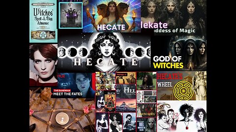 The annunaki mythology of the children of Nyx Hecate the war of the gods Hecate