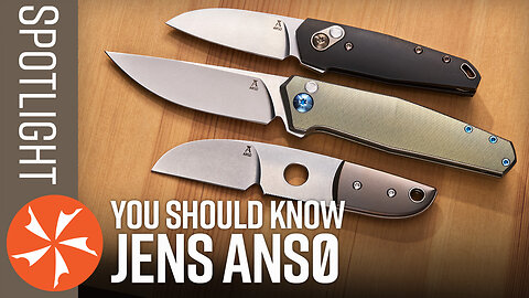 Knife Maker You Should Know: Jens Anso
