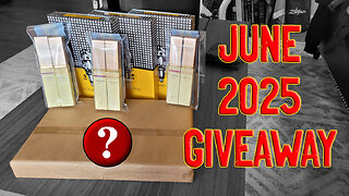 GIVEAWAY ANNOUNCEMENT! (June 2025)