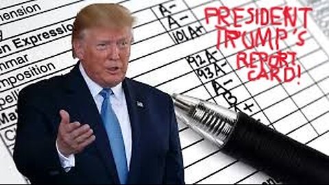 Grading President Trump!