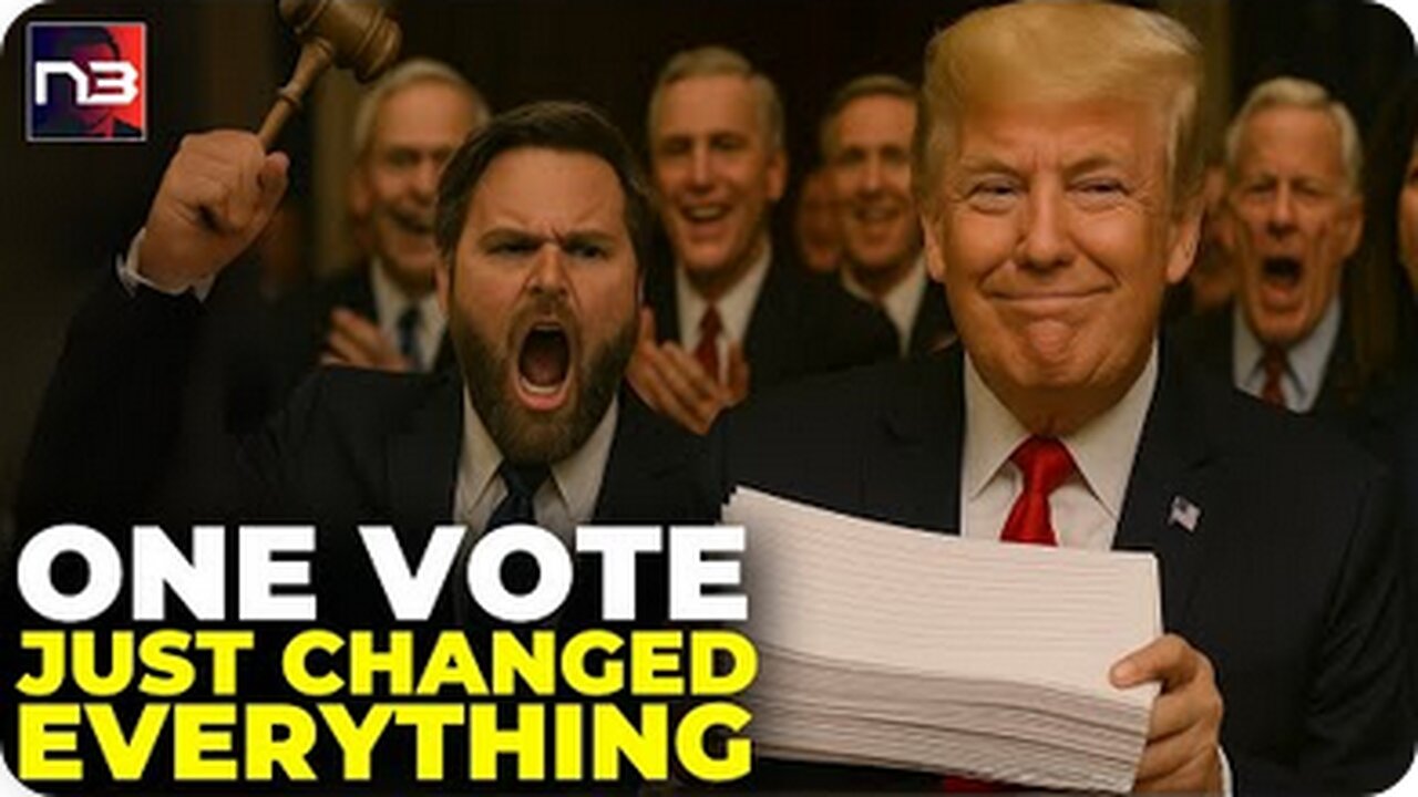 BREAKING: What Trump Just Said After His Bill Passed Senate by ONE Vote Left Everyone SPEECHLESS