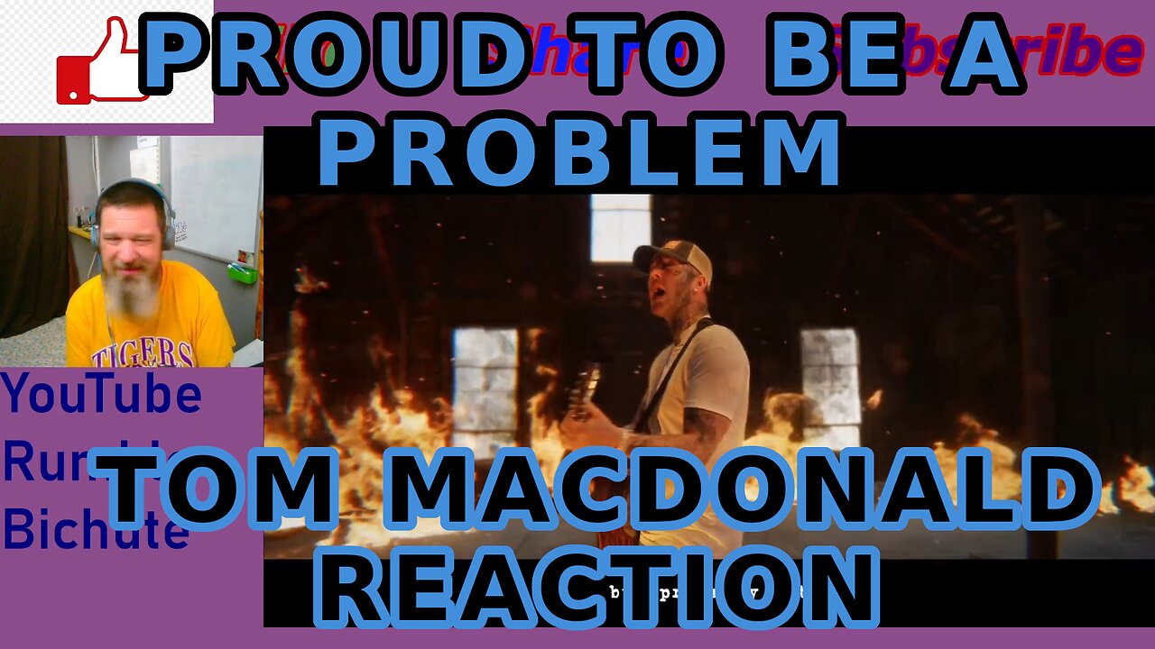 PROUD TO BE A PROBLEM -Tom MacDonald -Pitt Reacts