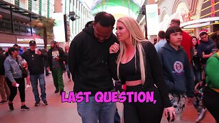 STELLA ANDREWS ASKS STRANGERS KISS OR SLAP!