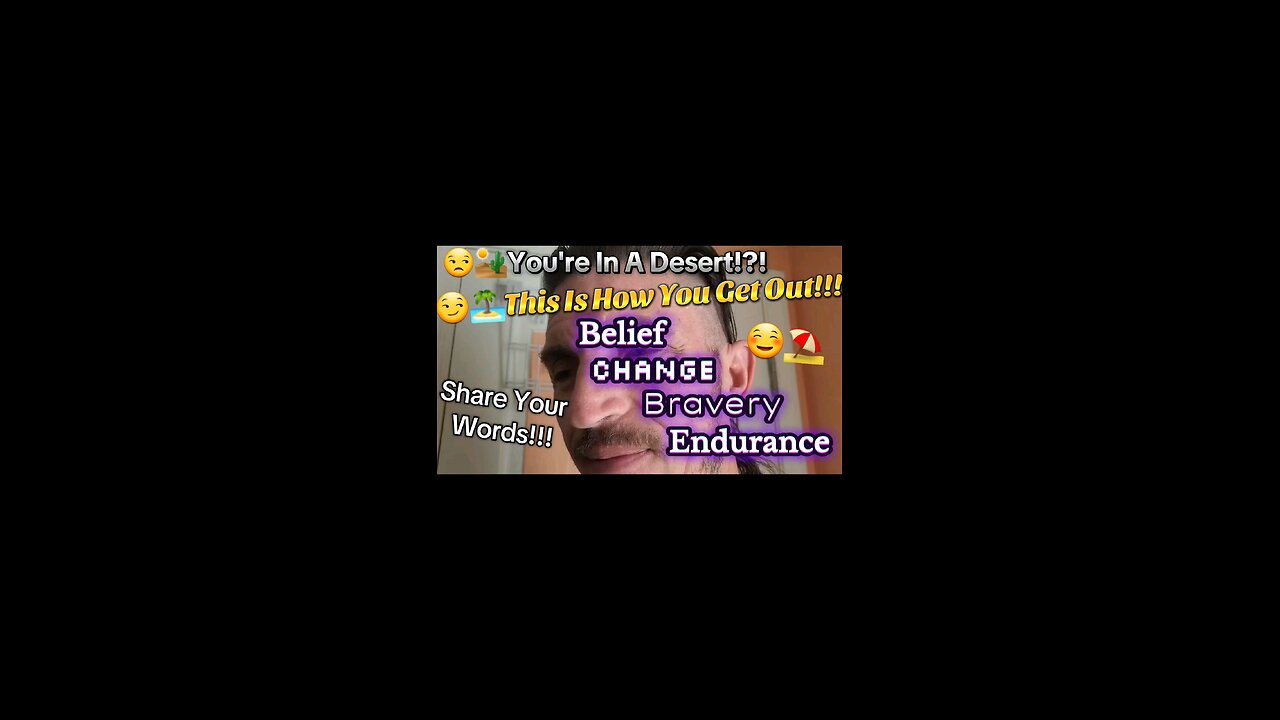 😒🏜You're In A Desert!?! 😏🏝This Is How You Get Out!!!