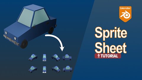Tutorial: Creating 2D Pixel Art Style Isometric Sprites from a 3D Model in Blender