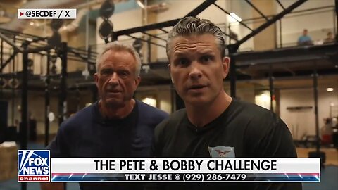 🚩Sec Kennedy TEAMS UP with SecDef Pete Hegseth to CHALLENGE America