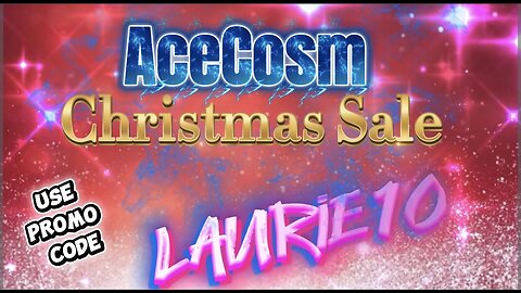 RUN! AceCosm’s FINAL SALE of 2025 💥 30–60% OFF + Extra 20% with LAURIE10