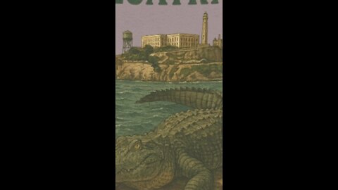 Men's Alligator Alcatraz Tee at HMRBoutique.com