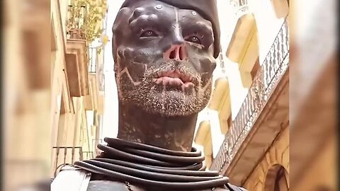 "Black Alien Project: Deep Regret After Radical Body Transformation – A Closer Look"