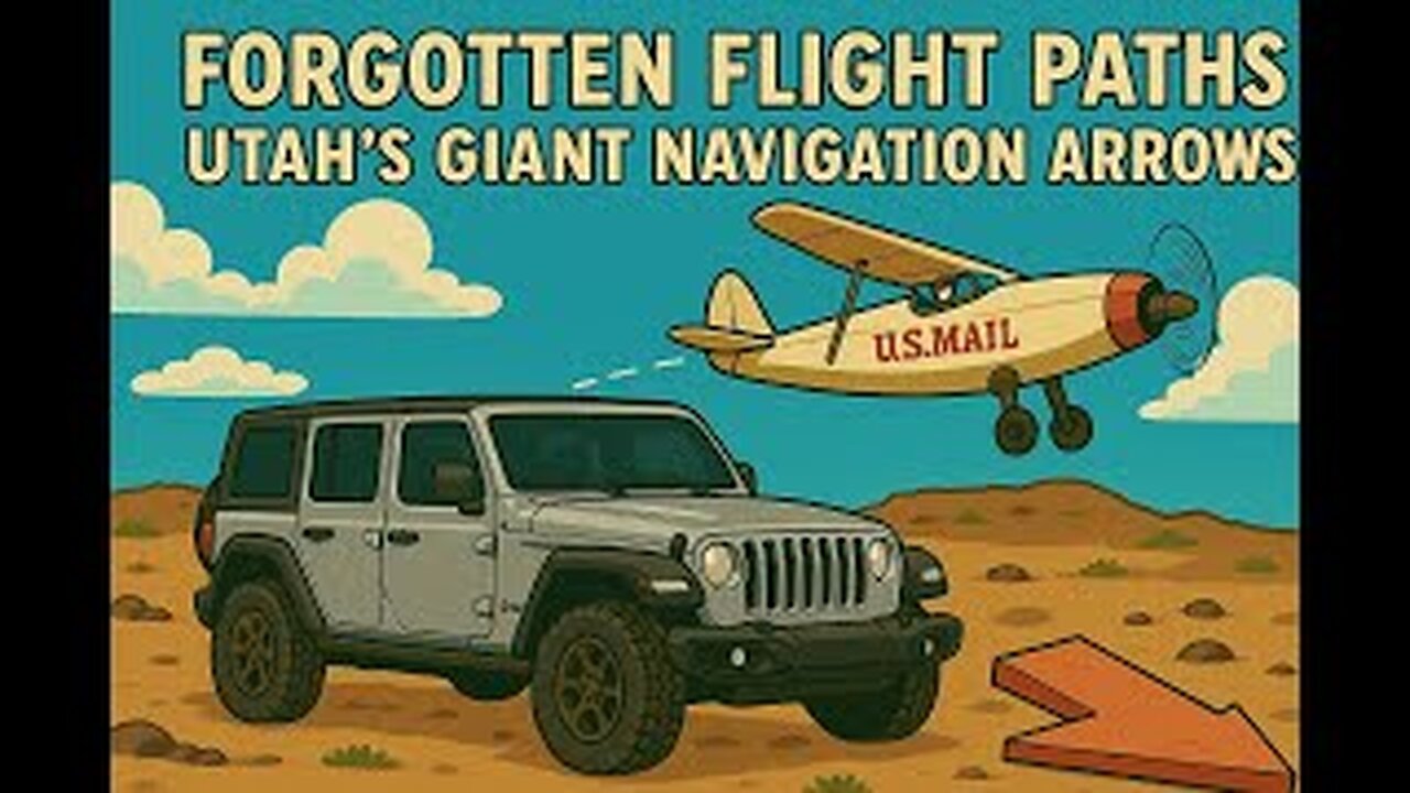 ✈️ Adventure #9 | Forgotten Flight Paths | Utah’s Giant Navigation Arrows