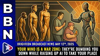 Your MIND is a WAR ZONE They’re dumbing you down while raising up AI to take your place