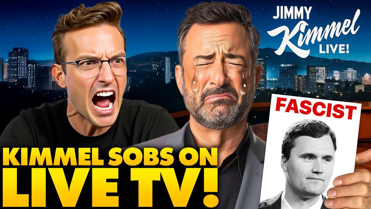 Jimmy Kimmel Burst into Tears on Live TV, Grovels For His Show Back in Sick Non-Apology