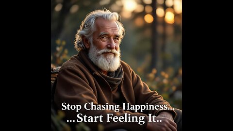 Stop Chasing Happiness… Start Feeling It