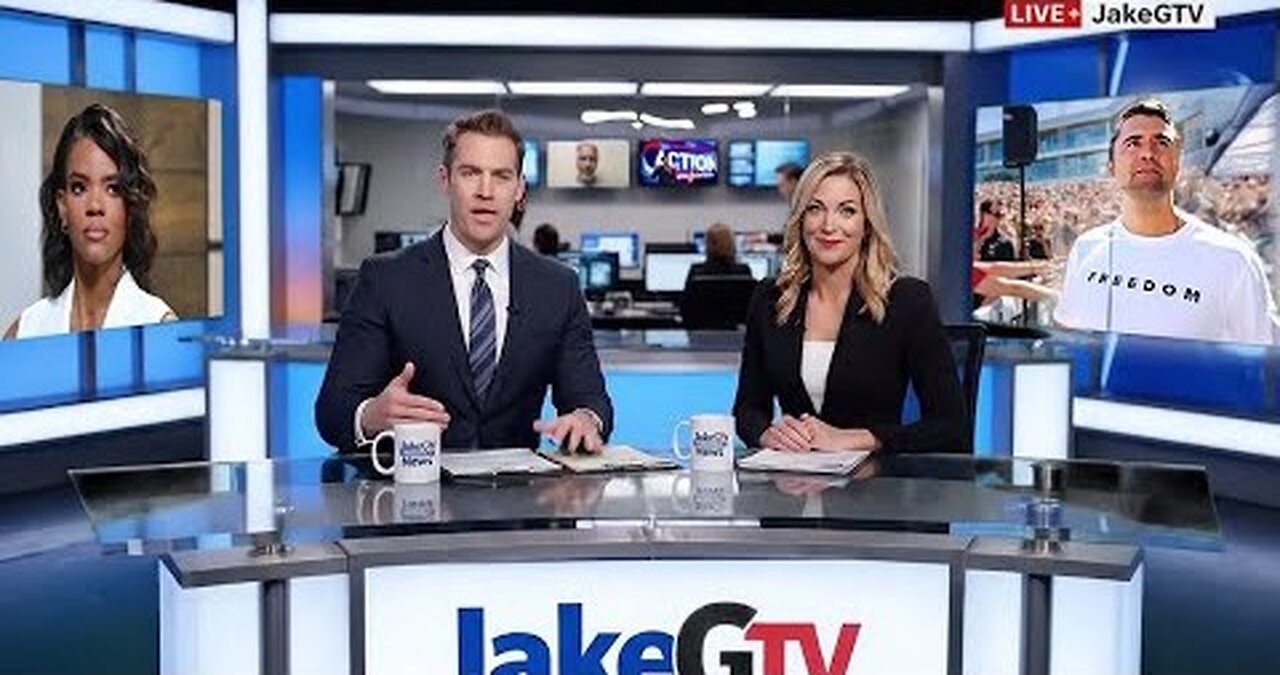 JAKEGTV- You Try Watching CHARLIE KIRK News But Candace Owens Keeps Noticing TPUSA