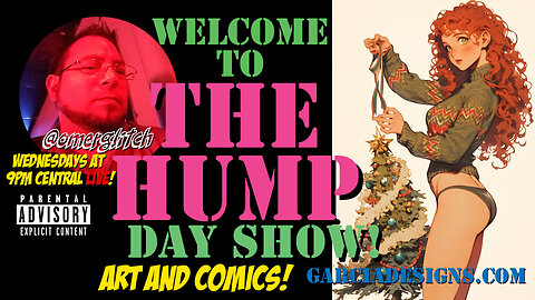 003 The Hump Day Show - Art and Comics @DonDrawsStuff stops by for a visit!