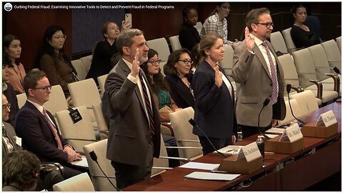 House Oversight & Gvnmt Reform: Curbing Federal Fraud & Saving Taxpayers