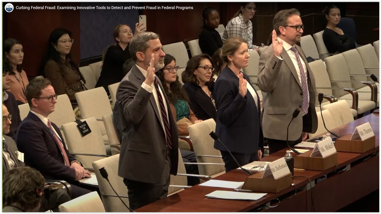 House Oversight & Gvnmt Reform: Curbing Federal Fraud & Saving Taxpayers
