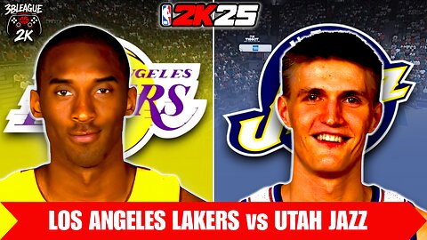 LOS ANGELES LAKERS vs UTAH JAZZ | NBA 2K25