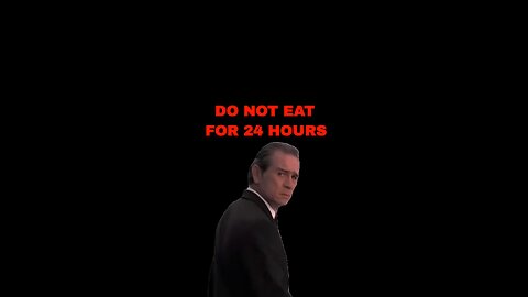 Fast for 24 hours!