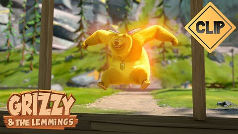 A magic potion gives superpowers - Grizzy & the Lemmings