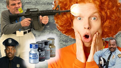 MACHINE GUN SCOTT Eliminates Chatroom Carrot Top! | ft. Ed Powell & Officer Johnson