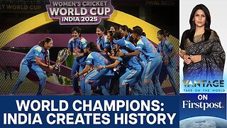 India Creates History With First Women's Cricket World Cup Victory | Vantage with Palki Sharma |N18G