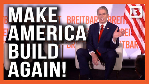 Bessent: "We Want America to Be Able to Build Again"