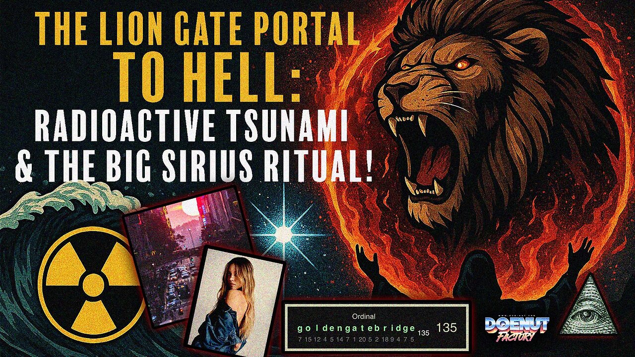 The Lion Gate Portal to Hell: Radioactive Tsunami & The BIG Sirius Ritual!