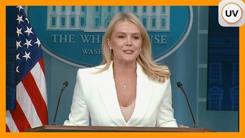 White House Briefing on UVue The Oval | Karoline Leavitt Briefs Members of the Media, 6/26/2025