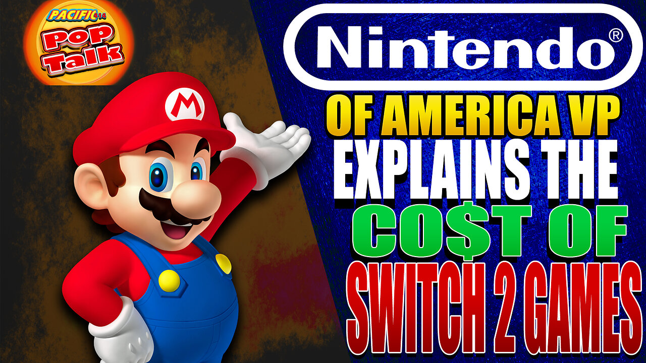 Pacific414 Pop Talk: Nintendo of America VP Explains the Co$t of Switch 2 Games