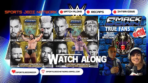 WWE SmackDown London LIVE Watch Along | Drew McIntyre Returns as Champion | #1 Contender Qualifiers