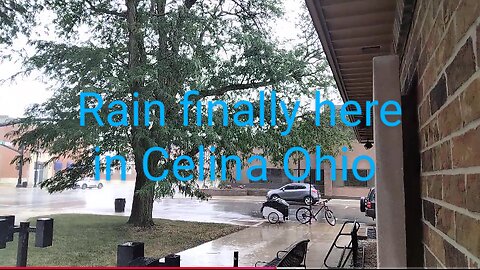 Passing thunder ⛈️ storm in Celina Ohio