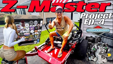 Free Toro Z-Master 5000 Series Project ep. 4 Prepping EFI Engine Rebuild