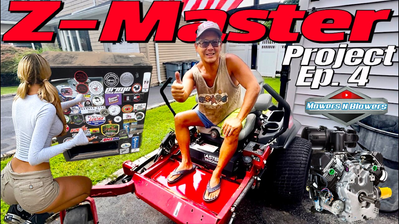 Free Toro Z-Master 5000 Series Project ep. 4 Prepping EFI Engine Rebuild