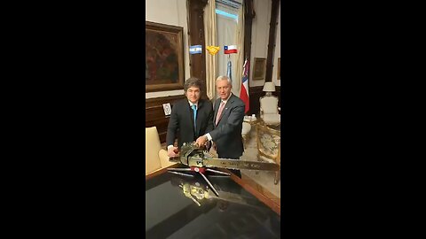 🇦🇷🤝🇨🇱 — President Javier Milei and President-elect Jose