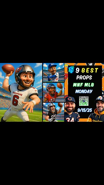 🔥9 HOT MONDAY NIGHT FOOTBALL PROPS | WEEK 2 | MLB PROPS | PRIZEPICKS