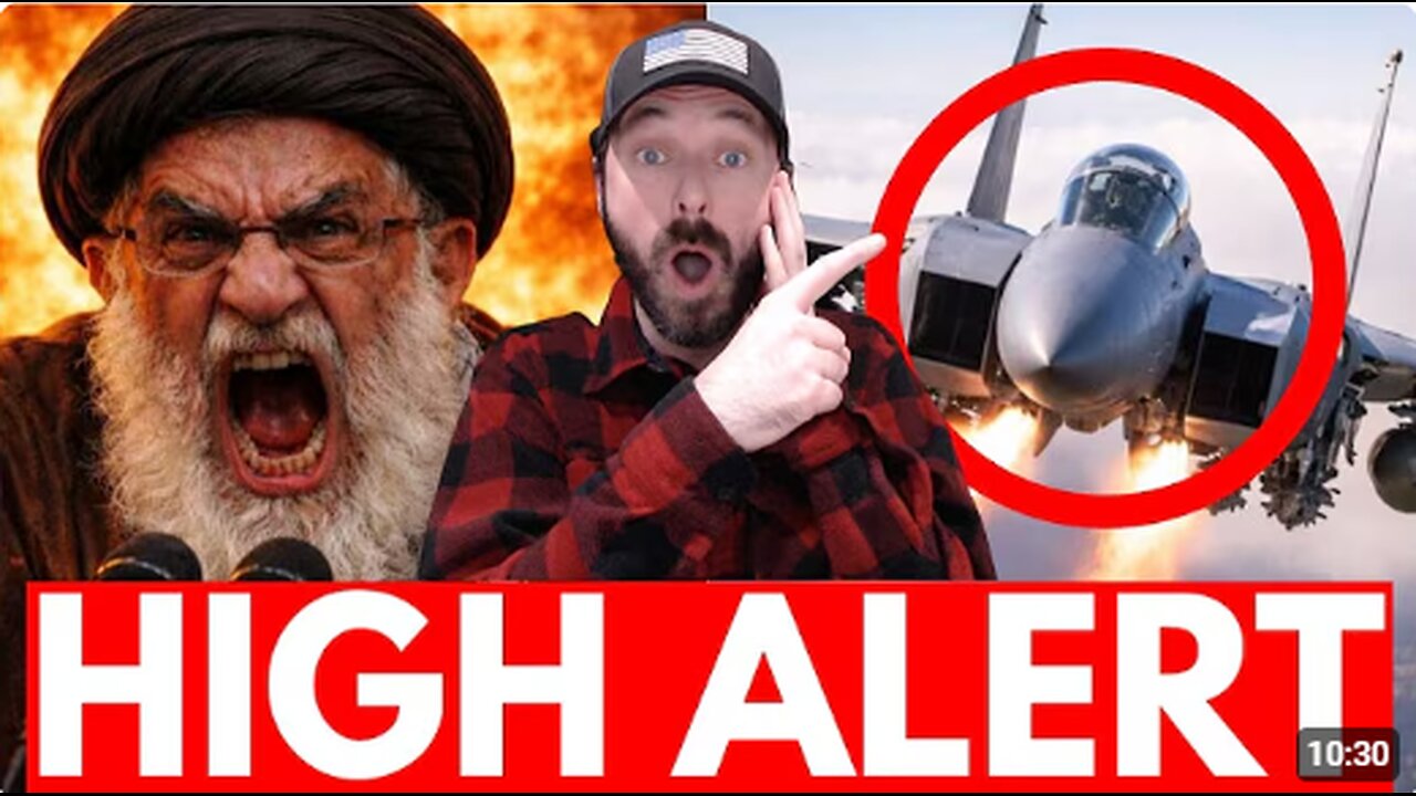 BREAKING Iran Airspace LOCKED DOWN – Warplanes SURGING In