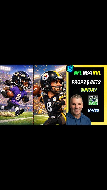🏈 Best Week 18 NFL Picks | Ravens vs Steelers| NFL Player Props | NBA Prizepicks Today 1/4/26