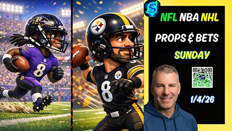 🏈 Best Week 18 NFL Picks | Ravens vs Steelers| NFL Player Props | NBA Prizepicks Today 1/4/26