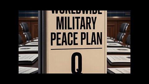 WORLDWIDE MILITARY PEACE PLAN TO BE OVERSEEN BY ‘Q’ -