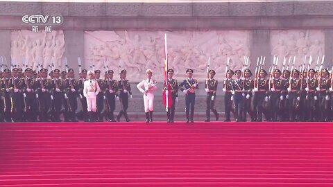 Key Moments from China's Parade Commemorating Victory Day