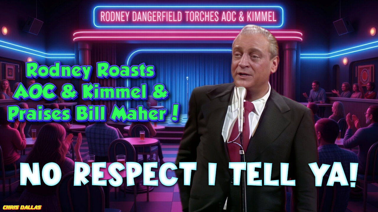 Rodney Dangerfield Torches AOC & Kimmel - No Respect I Tell Ya! Bill Maher Saluted!