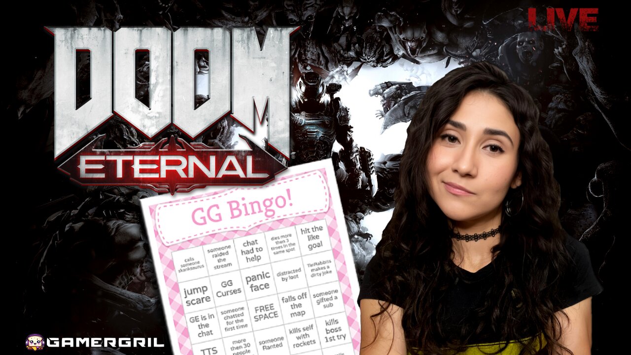 Come Play GG Bingo With Doom Gal | Doom Eternal