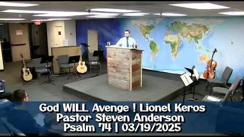 God WILL Avenge ! Lionel Keros | Pastor Steven Anderson